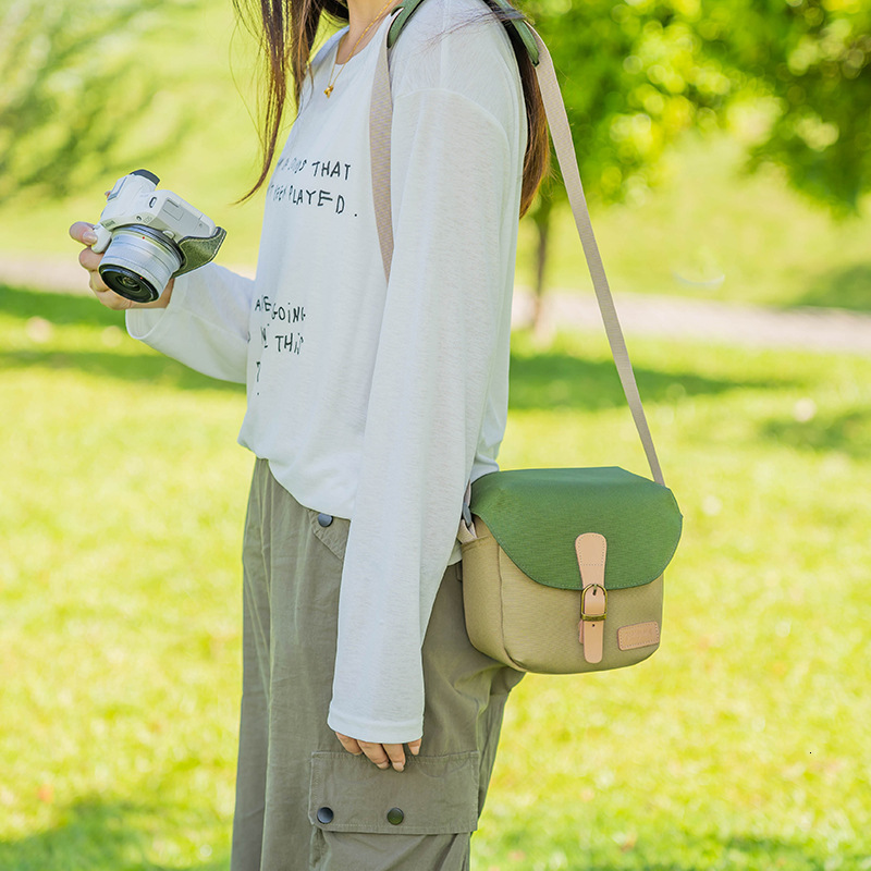 Cross border foreign trend trade suitable for camera bags mirrorless bags professional trend photography bags designer bags women s shoulder bags