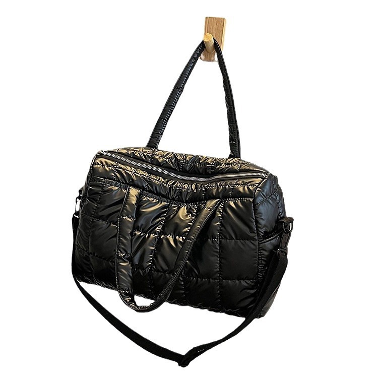 European and American fashion cross border style trend cotton jacket bag large trend capacity women s shoulder bag designer bag women s handbag