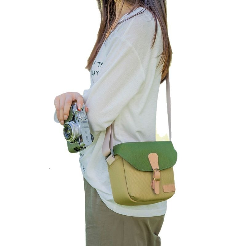 Cross border foreign trend trade suitable for camera bags mirrorless bags professional trend photography bags designer bags women s shoulder bags