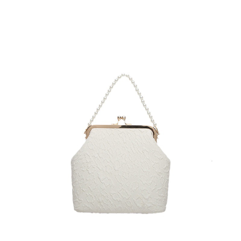 Foreign trade mobile trend phone bag Xinyun qipao women s bag pearl chain crossbody bag designer bag makeup bag women s trend shoulder bag