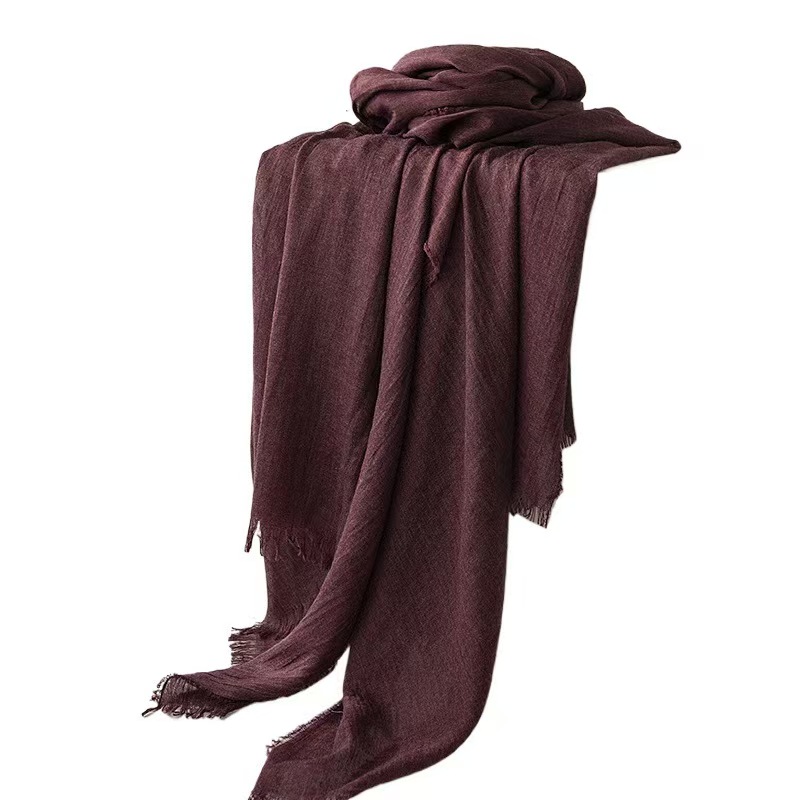T1146 scarf women soft fashion solid color scarf shawl neck scarf gauze scarf headscarf
