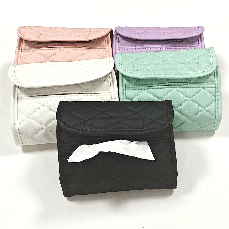 Car Tissue Box with Cute Design for Interior Decoration