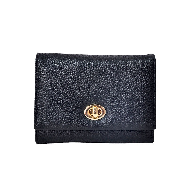 Women's Short Wallet New Korean Style Fashion Solid Color Simple Folding Wallet Multi Card Slot Designer Wallet Coin Wallet Wholesale