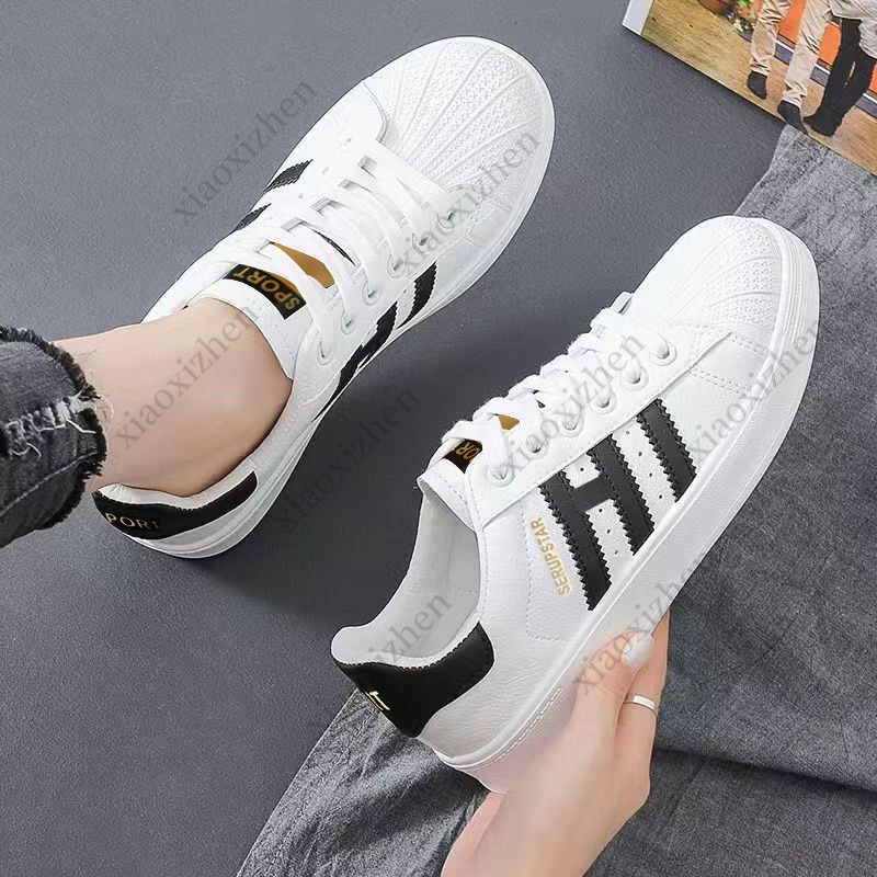Bring shoe box,Designer men's shoes New Unisex Campus White Sneakers Couple Style Fashion Simple Versatile Shell Toe Board Shoes For Women