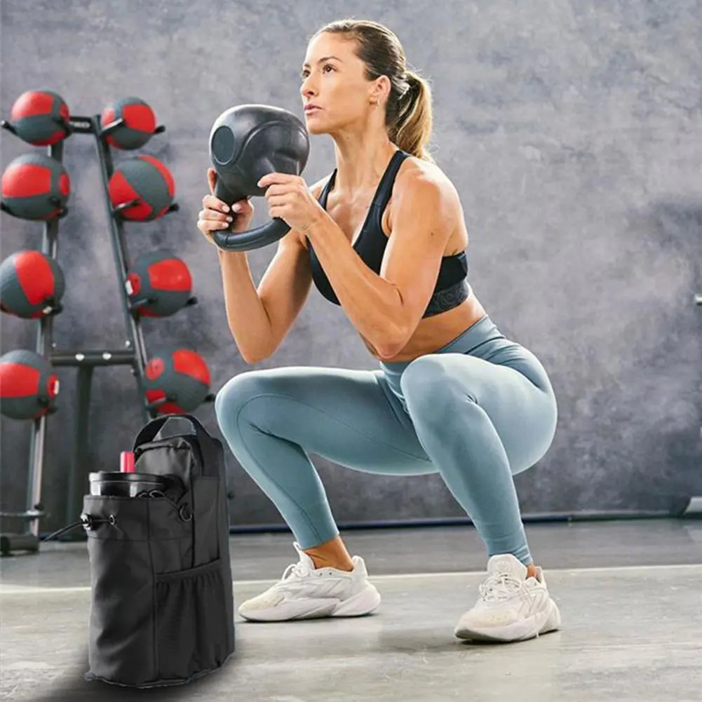 Crossbody Magnetic Water Bottle Bag Gym-Specific Water Cup Holder with Strong Magnet for Outdoor Sports and Activities 250702