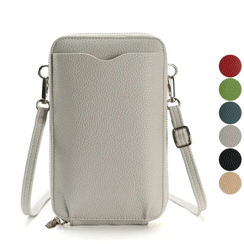 Women Handbags Fashion Pu Leather Crossbody Bags for Women Multifunctional Large Capacity Shoulder Bag Portable Phone Purse 250702