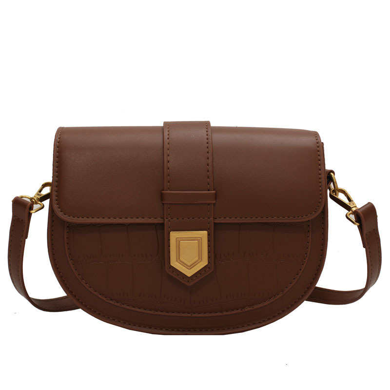 Fashionable women s spring and summer new style trend saddle bag casual multifunctional retro diagonal trend shoulder bag designer bag women s shoulde