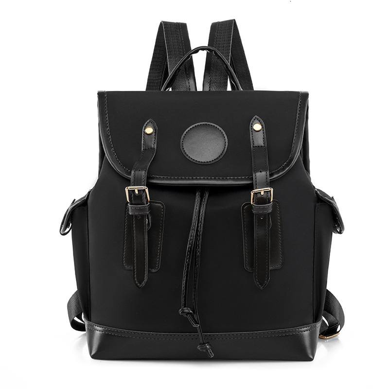 New casual trend trend color blocked women s fashionable Oxford cloth travel laptop backpack designer bag large capacity women s shoulder bag