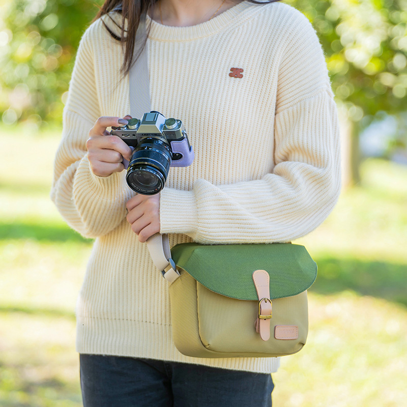Cross border foreign trend trade suitable for camera bags mirrorless bags professional trend photography bags designer bags women s shoulder bags