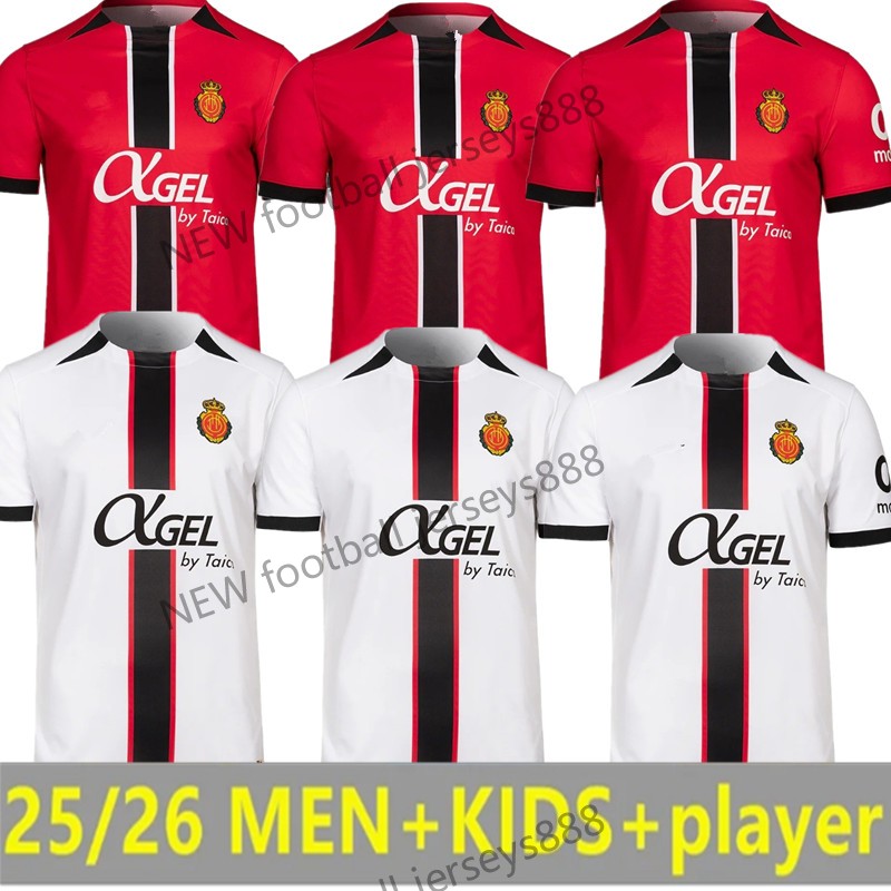 NEW S-2XL 2025 2026 RCD Mallorca Soccer Jerseys Retro 2001 02 DANI RODRIGUEZ ABDON S.DARDER MASCARELL 25 26 ANTONIO SANCHEZ LARIN MURIQI