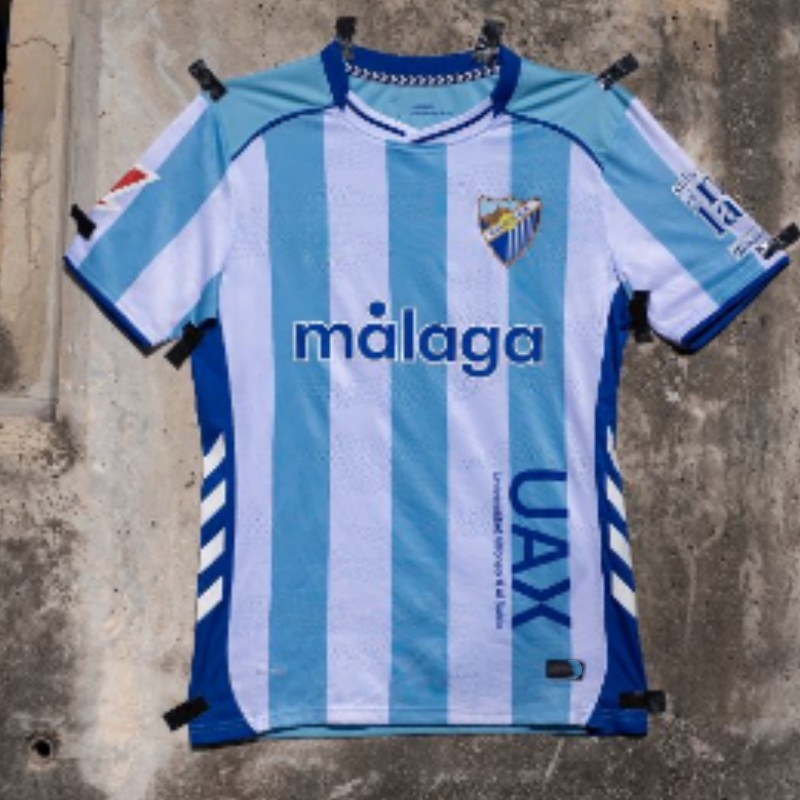 2025 2026 CAMISETA MALAGA CF soccer jersey 120 ANIVERSARIO remake RETRO 25 26 Home Football Shirts BUSTINZA M. JUANDE FEBAS ALEX The 120th anniversary edition