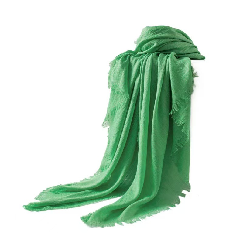 T1146 scarf women soft fashion solid color scarf shawl neck scarf gauze scarf headscarf