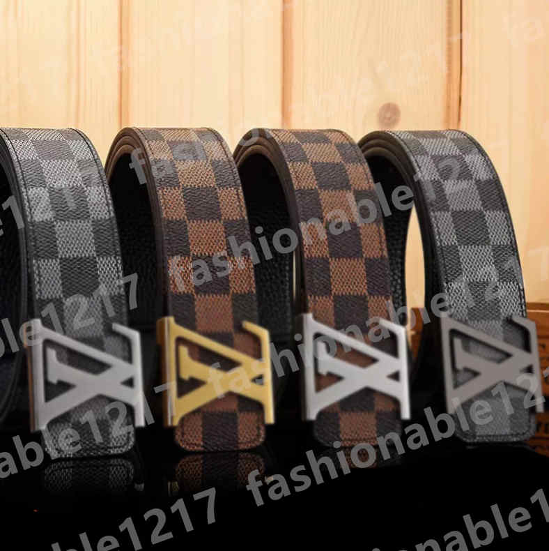 2025 Designer Classic Mens Belt Fashion Brand Genuine Leather Letter Printed Womens Accessories Belt High Quality Large Gold Buckle Casual Business Belt