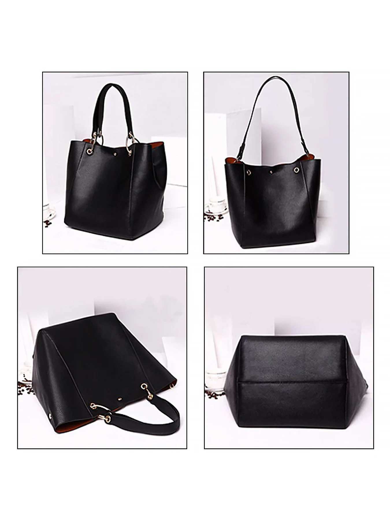 Pahajim Handbags for Women Large Tote Bag PU Leather Waterproof Handbags Shoulder Bag Womens Top Handle Bag for Work Shopping Ba