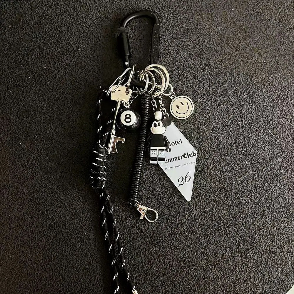 Creative Bag Pendant Locomotive Bag Rodeo Same Chain Decorative Keychain Pendant Mobile Phone Lanyard Fashion Accessories 250628