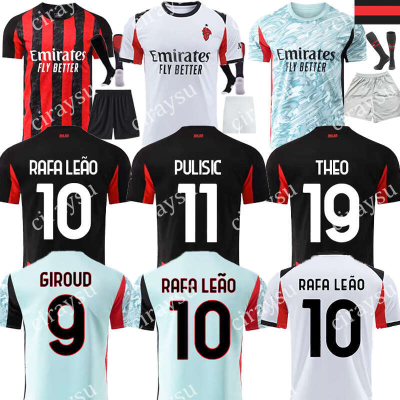 25 26 Soccer Jersey REIJNDERS KOCHE 125th DE KETELAERE RAFA LEAO football shirt 2025 THEO R.LEAO BONDO GIMENEZ WALKER JOAO FELIX GIMENEZ Player kid Kit AC MILANjersey