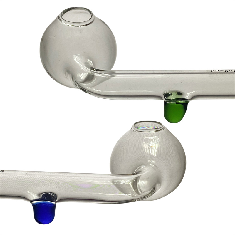 Pyrex Smoking Oil Burner Bubbler Pipe 30mm Bowls Slide Glass Burners Pipes Downstem For Water Oil Bubblers 12cm 14cm 16cm bongs dab rig