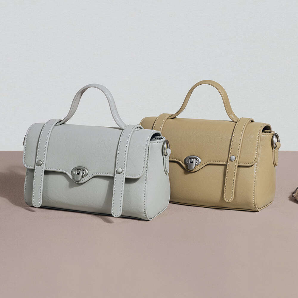 Luxury designer's new Korean-style Cambridge messenger fashion leather lady's hand bill of lading shoulder crossbody bag