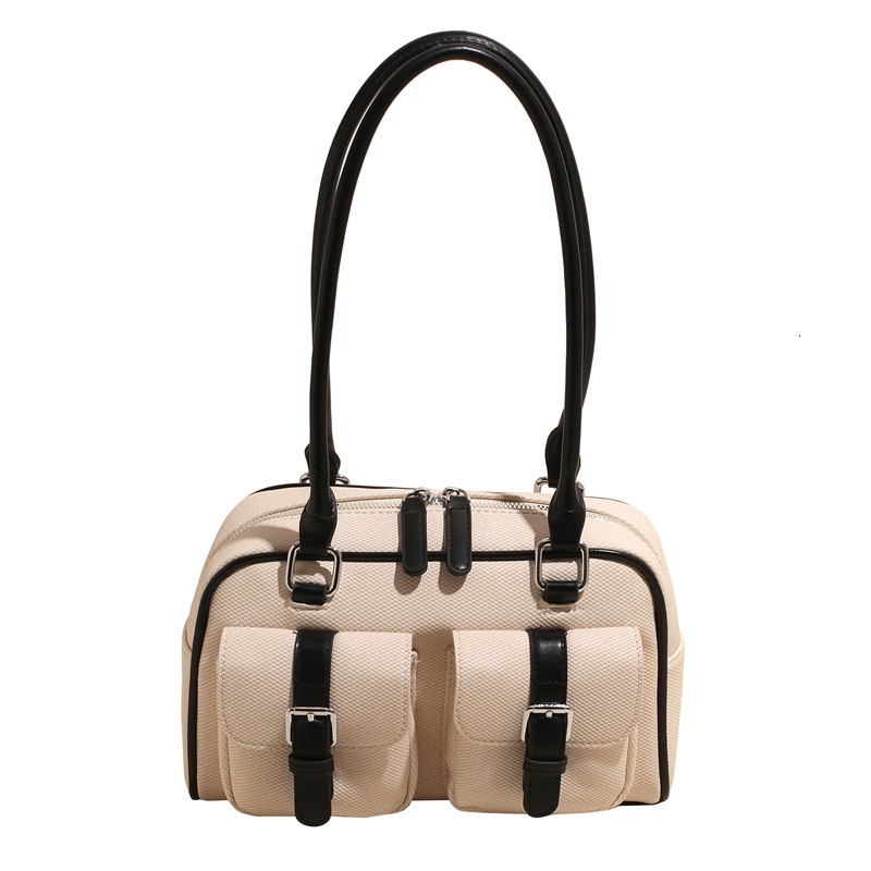 Vintage beige women s pillowcase New Year trend commuting handbag designer bag large trend capacity women s shoulder bag women s crossbody bag