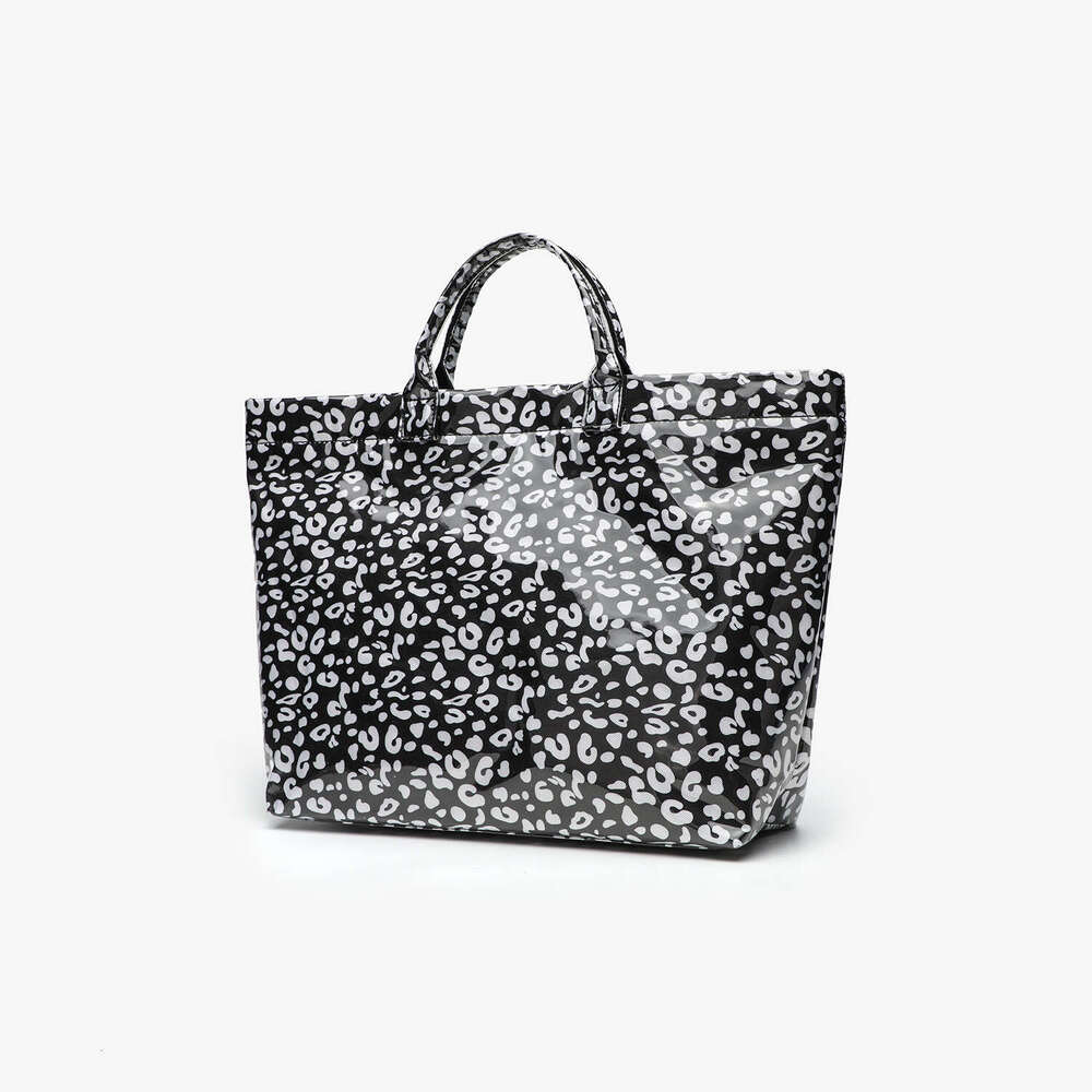 Tote bag women's handbag single shoulder waterproof large capacity DuPont paper 2025 fashionable and transparent for work and commuting