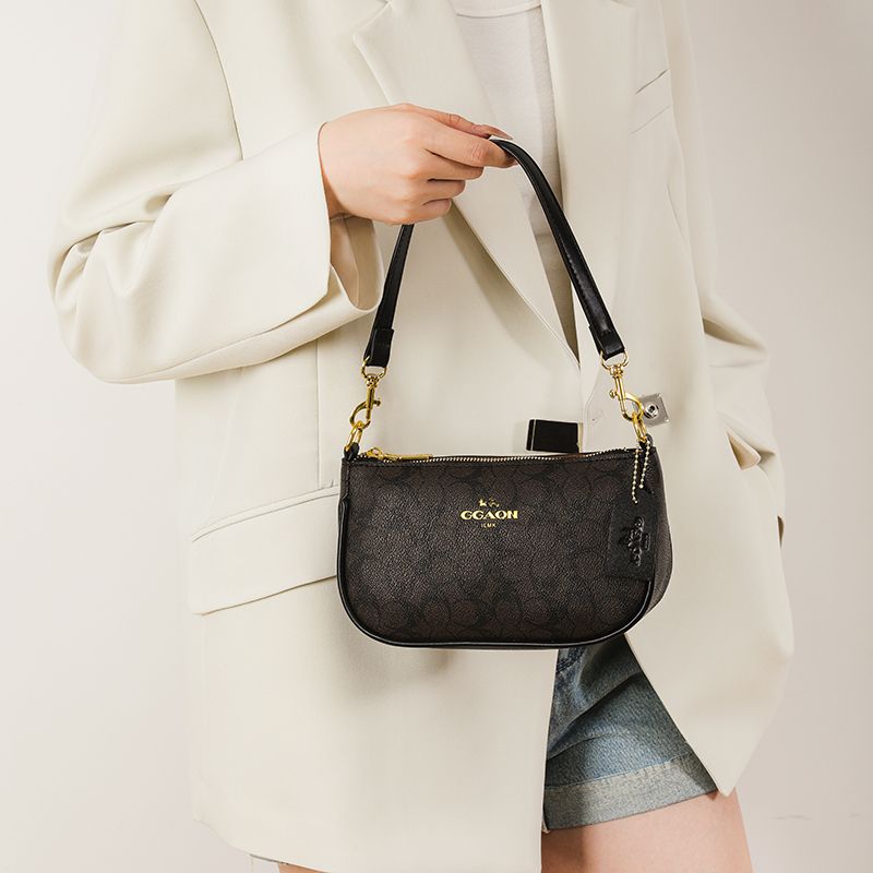 Designer shoulder bag handbag high-quality women's handbag wallet fashionable moon bag, crossbody small bag design sense niche and versatile armpit bag AA