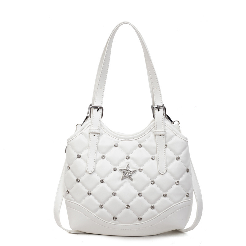 Free shipping designer Quilted Underarm Bag for Women 2025 New Trendy Light Luxury Niche Bucket Bag High-end Feel Shoulder Bag Crossbody Bag