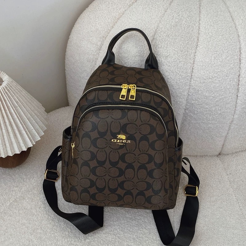 Backpacks Designer Bags Luxury Bags Fashion Shoulder Rucksack Unisex Vintage Old Flower Brown Large Capacity Student Commuter Backpack Backpack School