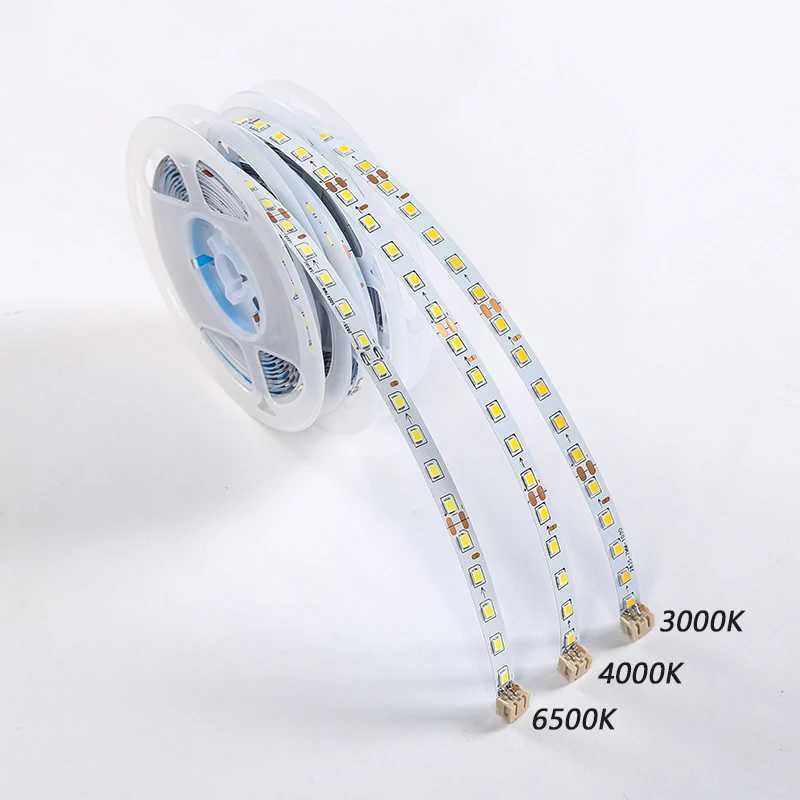 1M/2M/3M 2835 LED ribbon 5B10C-100D 7mm LED strip white Neutral or warm color light tape for use in panel lights chandeliers etc. W250701