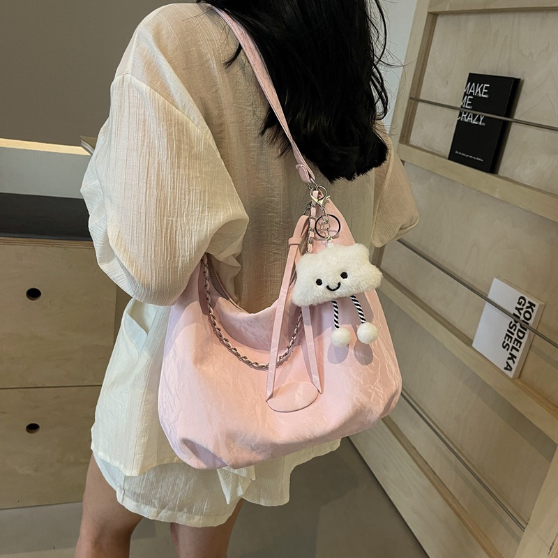 Free shipping designer Tote Bag for Women New Summer Large Capacity High-End Feel Backpack for College Students Class Backpack Single Shoulder Bag