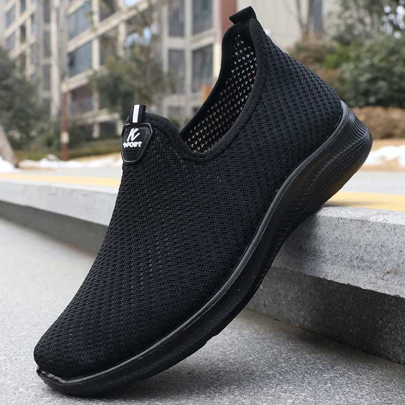 2025 Mens Shoes Casual Sneakers Spring Summer Breathable Soft Sole Lightweight Affordable Lazy sneakers Mens shoes Y250707