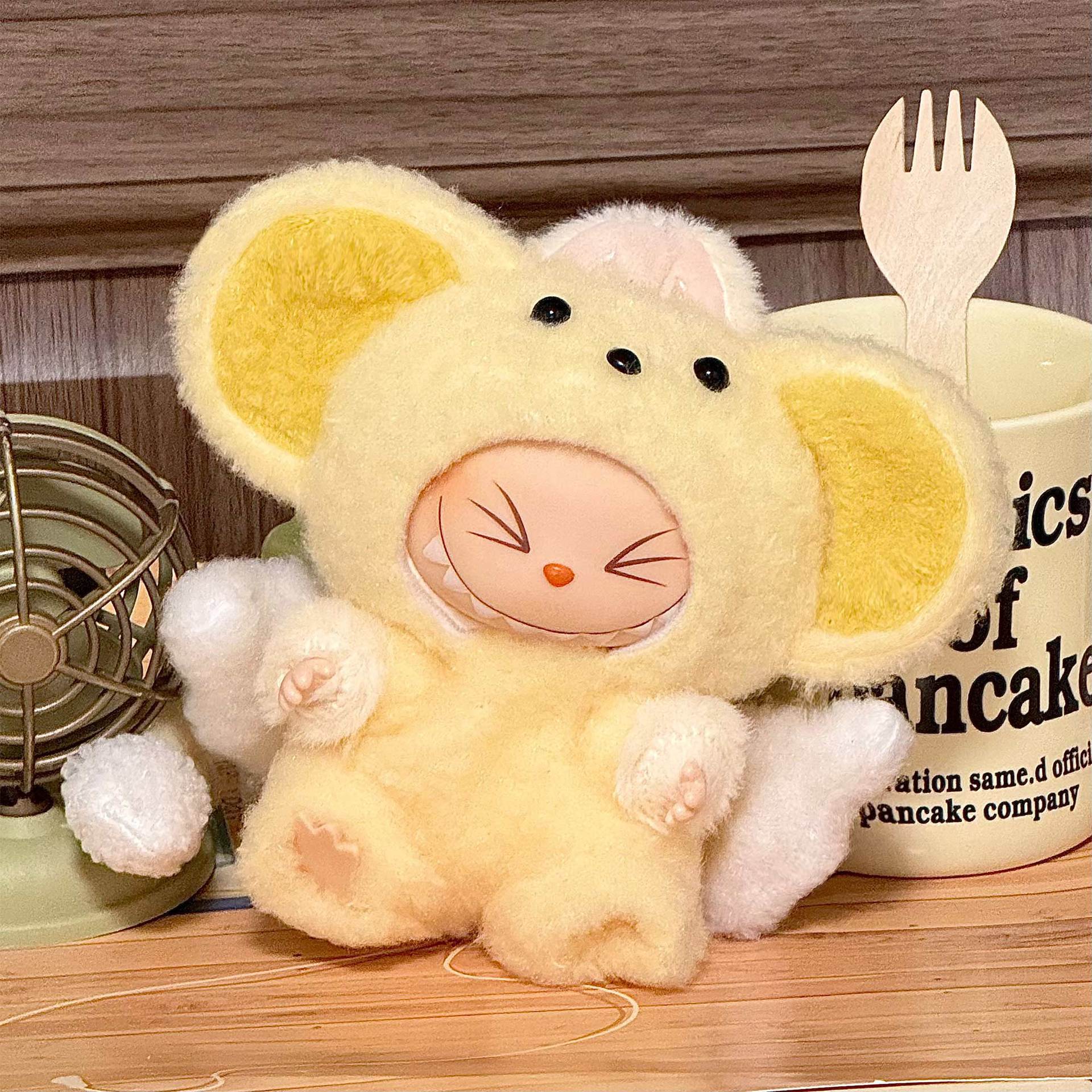 Labubu clothes 1/2 generation only 17cm Labubu doll outfit cocoa set stylish milk cute clothing accessories