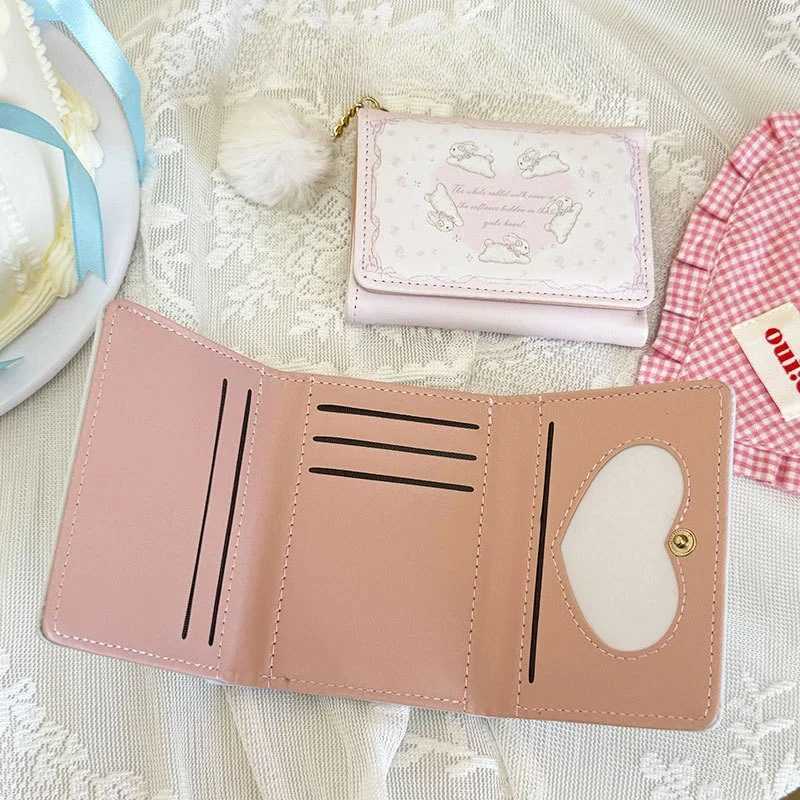 1 Pcs Cute PU Leather Coin Purse Cartoon Waterproof Card Wallets Holder Students Change Money Organizers Gift Bag Y250707