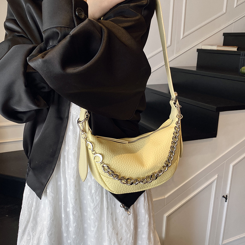 Free shipping designer Niche Texture Underarm Bag for Women New Trendy Korean Dumpling Bag Versatile Ins Chain Bag Crossbody Bag for Women