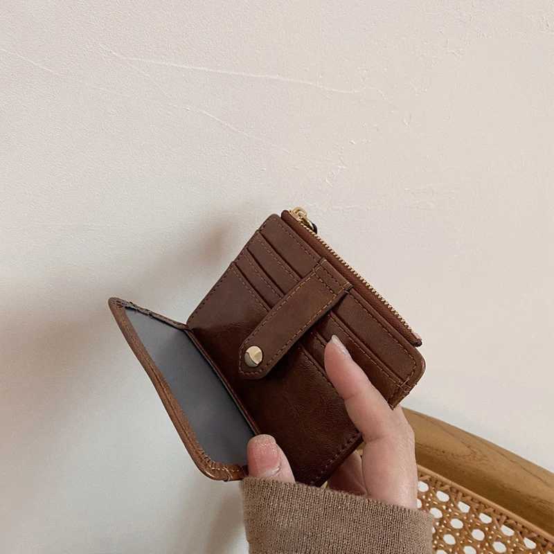 New Card Bag Mti Slot Wens Mti Functial Zero Wallet Card Cover Y250707