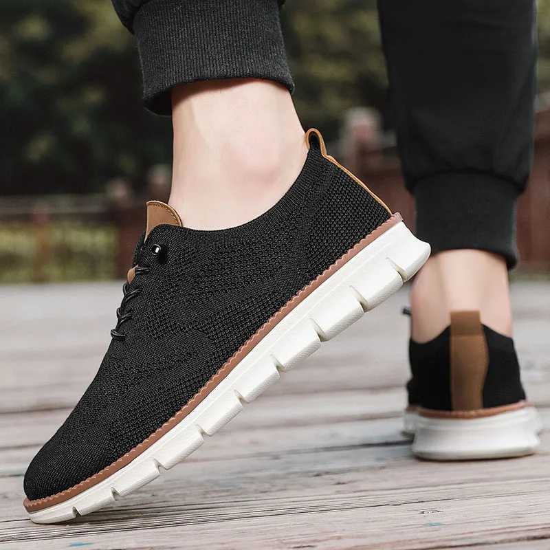 YRZL Mens Casual Sports Shoes Anti-Slip Wear-Resistant Breathable Cushioning Color Blocking Design Versatile Casual Sports Shoes Y250707