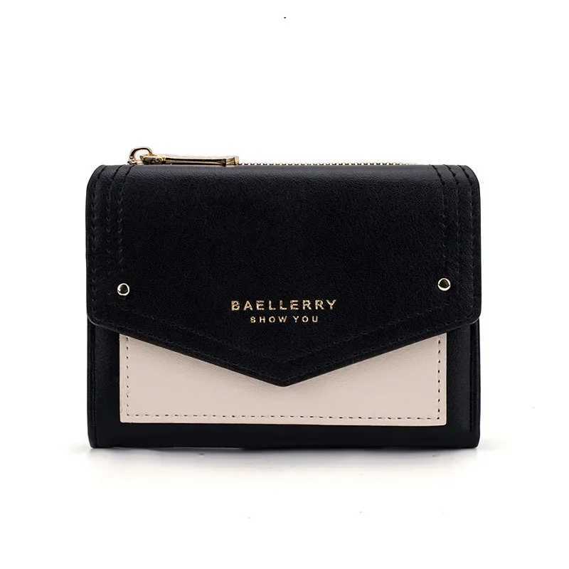 New Wen Luxury Wallet Short High Quality Zipper Hasp Coin Purse Mti-card Bit Holders PU Leather Three Fold Wallets Carteira Y250707