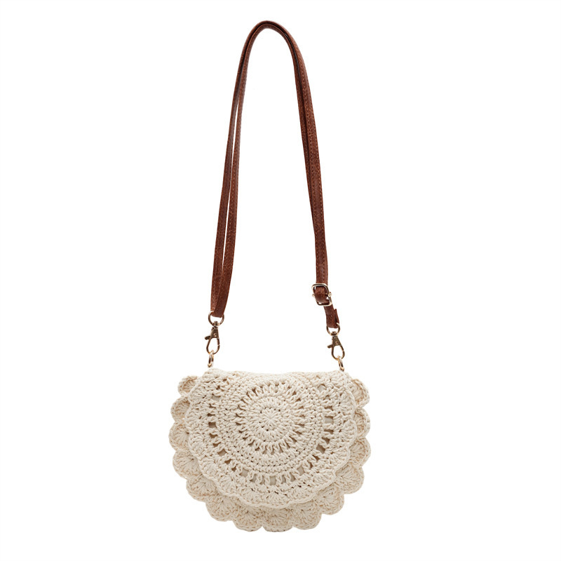 Free shipping designer Summer INS Straw Bag for Women 2025 New Casual Niche Stylish Woven Crossbody Bag Beach Vacation Beach Bag