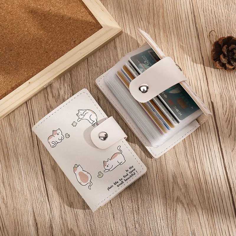 1D Cards Holders Anti Thief Carto Bank Credit Bus Cards Cover Business Card Holder Coin Pouch Wallets Bag Organizer Purse Y250707