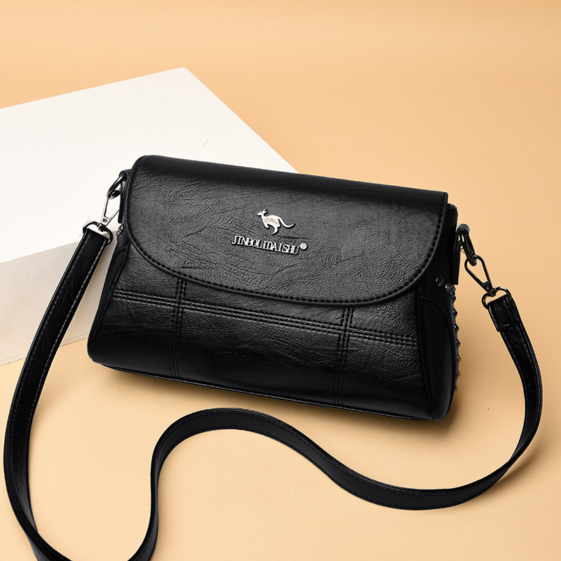 Free Shipping Kangaroo Women's Bag, Mother's Bag, Designer's New Model For 2025, Middle-aged Women's Simple Handbag, Single Should