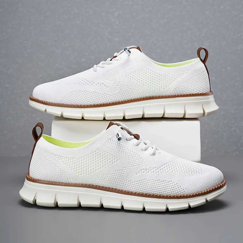 Mens Casual Shoes Non-slip Wear-resistant Mesh Breathable Lightweight Color Mahing Design Multifunctional Casual Sports Shoes Y250707