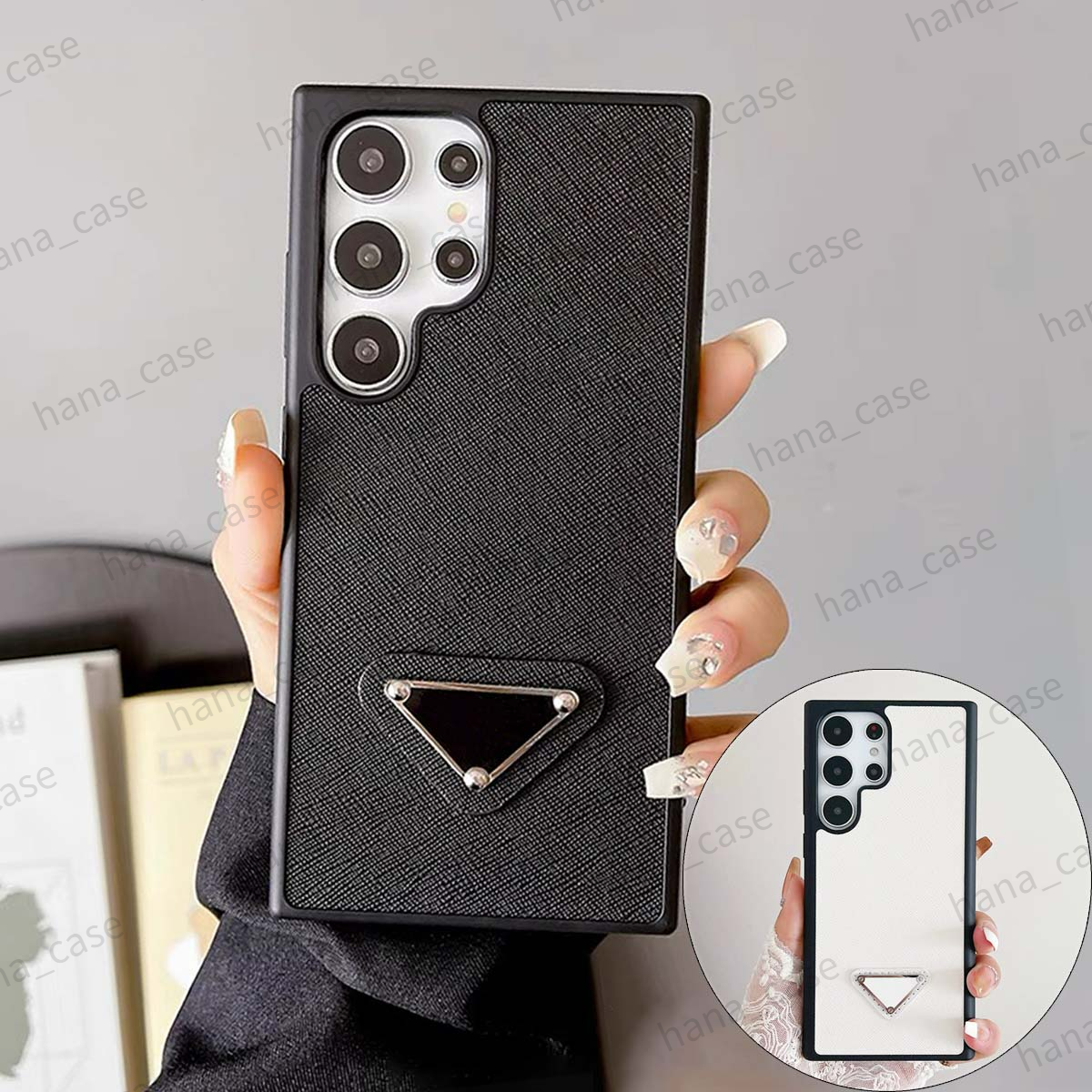 Luxury Phone Cover Excellent Grip for Samsung Galaxy S25 Ultra Case Electroplating Edge, S24 Plus S23 S22 Ultra Designer Phone Wallet Case Shockproof All Protection