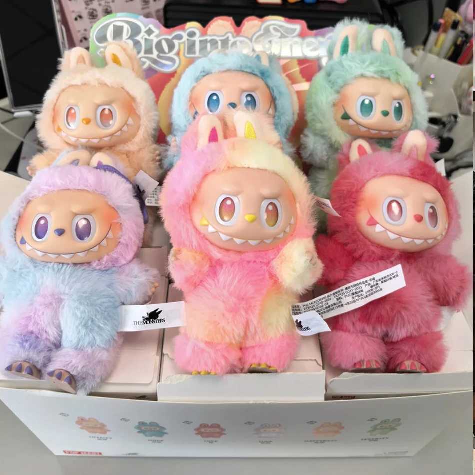 For Labubu V3 Heartbeat Macaron Enamel The Monsters Face Blind Box and Stitch Eat Something Before Sleep Series Blind Box Gift L250705PDXC