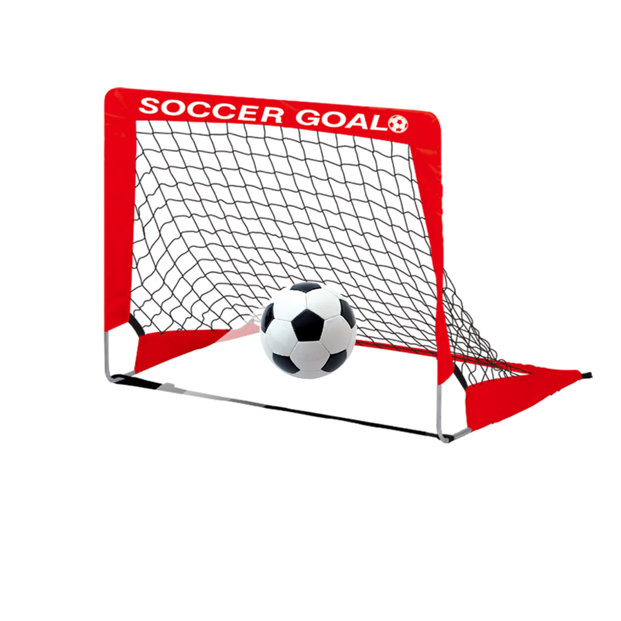 Portable Folding Childrens Soccer Door Toy for Indoor/Outdoor Play