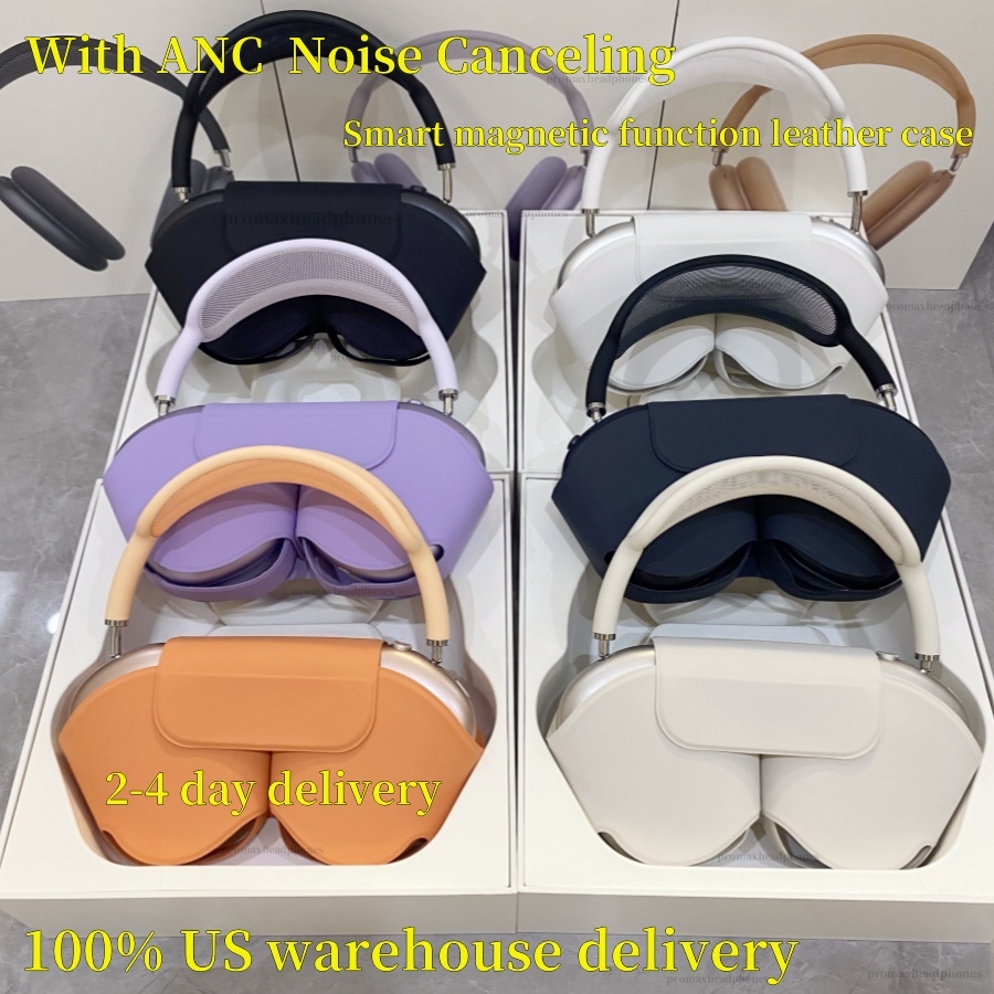 USA Stock for airpods max ANC Metal case airpodspro max 2 pro 2 3 4 Headband Headphone Accessories tpu Transparent Waterproof Protective case Maxs Headphones Case