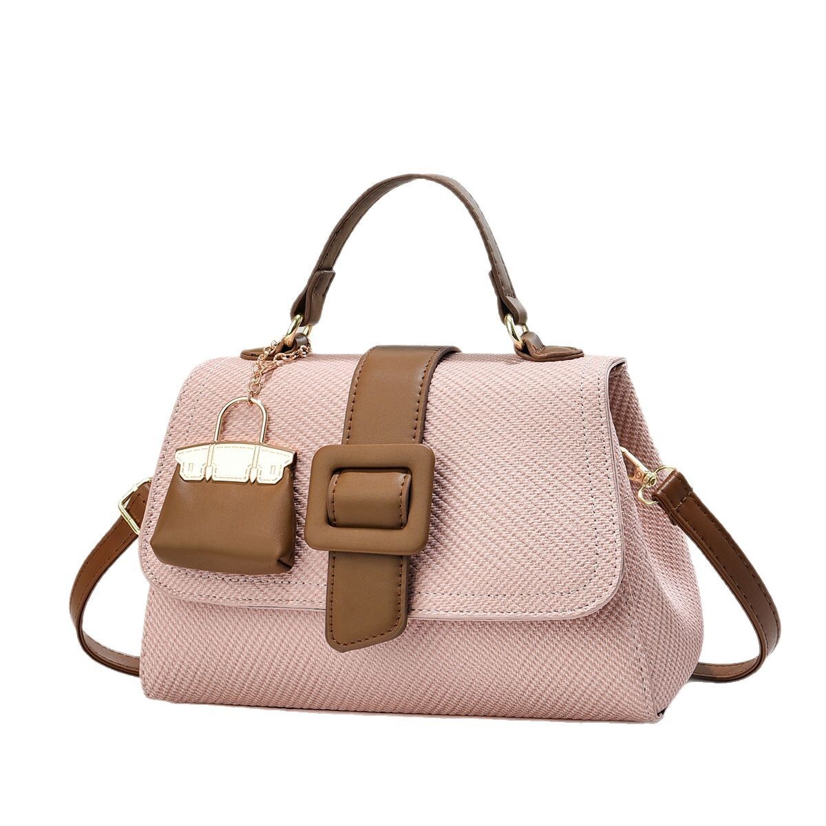 Fashionable women s crossbody bag Korean style handbag trend women s new trend multifunctional bag elegant women s handbag