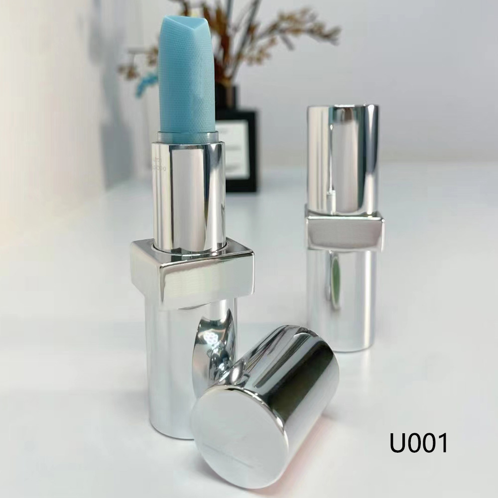 Top Quality Designer Lipstick Brand New U001 Blue Lip Balm Lip Blushing Care Balm Long Lasting Moisturizer Makeup Velvet Matte Hydrating Lightweight Cosmetic