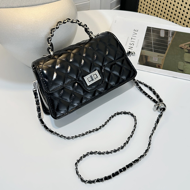 Free shipping designer Handbag Small Square Bag for Women High-End Luxury Style 2025 Summer New Chain Bag Fashionable Shoulder Bag Crossbody Bag High-