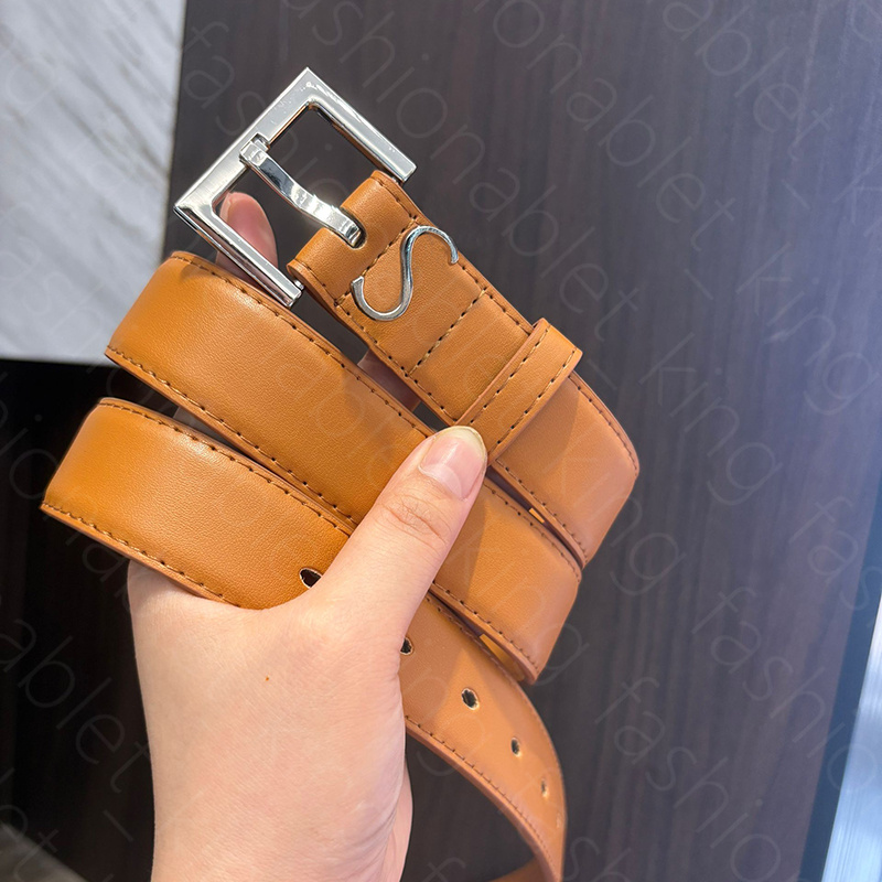 Fashion Belt luxury belt For Women Ceinture Luxe Genuine Leather Belt Width High Quality Men Designer Belts S Buckle Woman Waistband