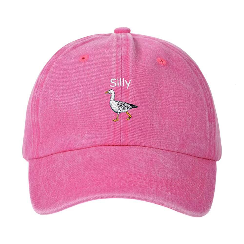 Embroidered Silly Goose Golf Adjustable Vintage Outdoor Camping Hat Mom Dad Baseball Cap for Men and Women ddmythur