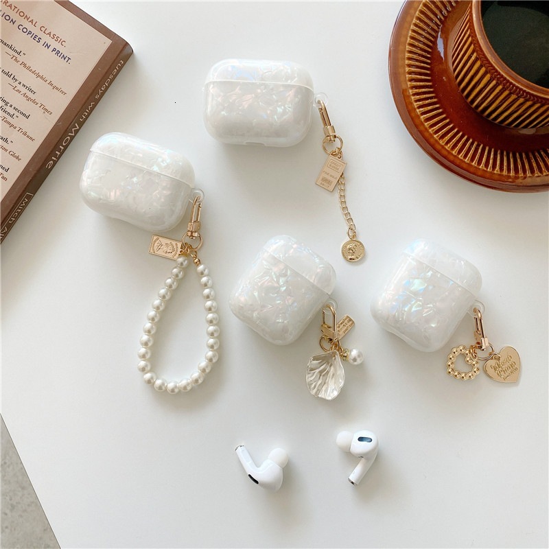 Colorful trend shell pattern compatible AirPods protective case designer bag Pro trend Apple rd Generation wireless Bluetooth protective case